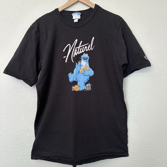 Champion Jason Freeny T Shirt Cookie Monster Mens Size Large Short Sleeve - Picture 1 of 7